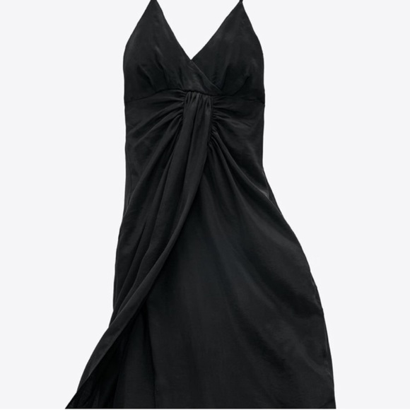 NWT Zara Draped Dress size Small - Picture 11 of 11